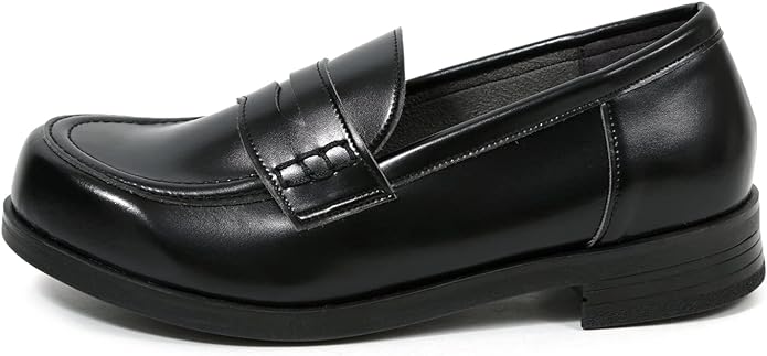 ローファー 日本製 やわらか シンプルデザイン 学生 通学 入学式 抗菌 防臭 消臭 22cm~26.5cm